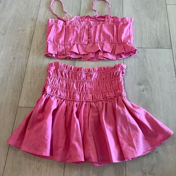 HYFVE Summer Pink  2- Piece Skirt Set size L - Picture 6 of 11